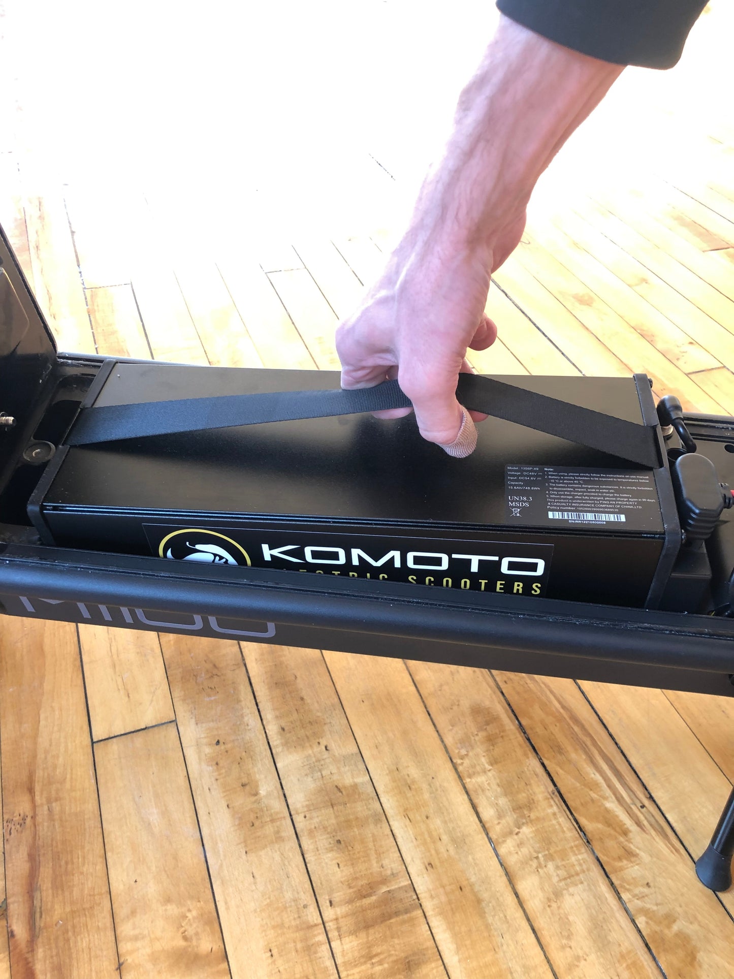 KOMOTO M1100 15.6ah 48 Volt REFURBISHED