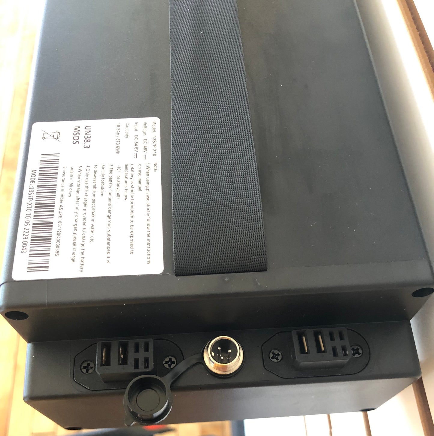 KOMOTO D2400 18.2Ah 48V Removable Battery Pack
