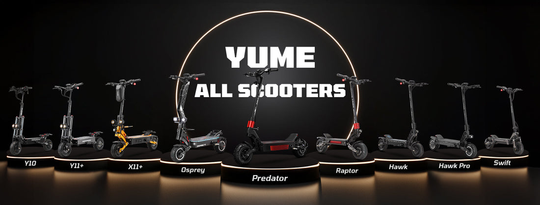 YUME Scooters NOW available at KOMOTO Electric Scooters